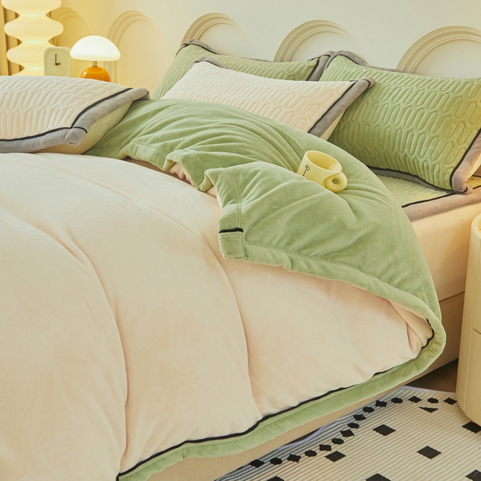 91家纺网 家纺一手货源 找家纺 （总）爱思凯家纺 2025新款千寻-新棉绒被套系列