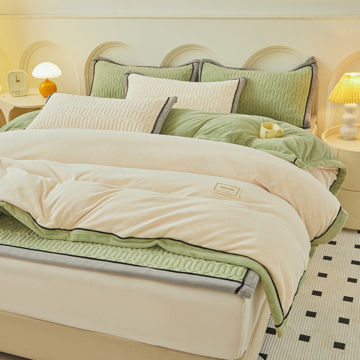 91家纺网 家纺一手货源 找家纺 （总）爱思凯家纺 2025新款千寻-新棉绒被套系列