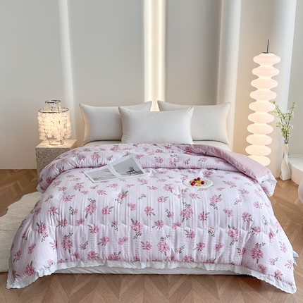 91家纺网 家纺一手货源 找家纺 （总）81号家纺 2024新款云织纱被子被芯冬被春秋被大豆被