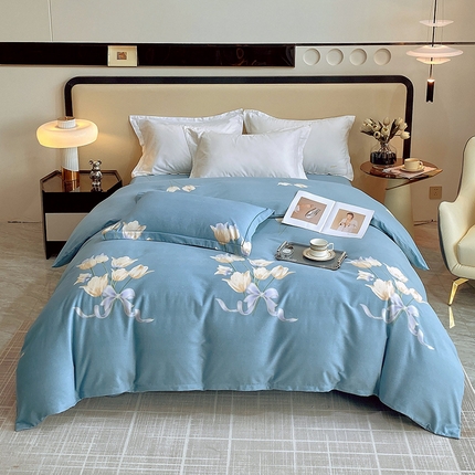 91家纺网 家纺一手货源 找家纺 （总）梧桐树 2025新款加厚磨毛单被套