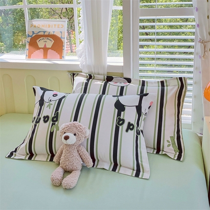 91家纺网 家纺一手货源 找家纺 （总）2024新款AB版.生态磨毛印花单枕套