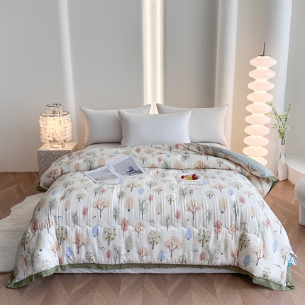 91家纺网 家纺一手货源 找家纺 （总）81号家纺 2024新款云织纱被子被芯冬被春秋被大豆被