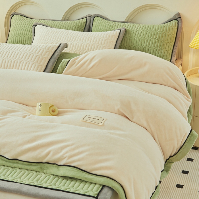 91家纺网 家纺一手货源 找家纺 （总）爱思凯家纺 2025新款千寻-新棉绒被套系列