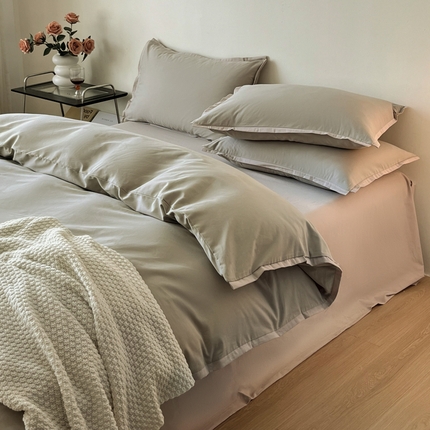 91家纺网 家纺一手货源 找家纺 （总）拼社 加厚全棉磨毛四件套不掉毛纯棉磨毛四件套床上用品-提供买家秀