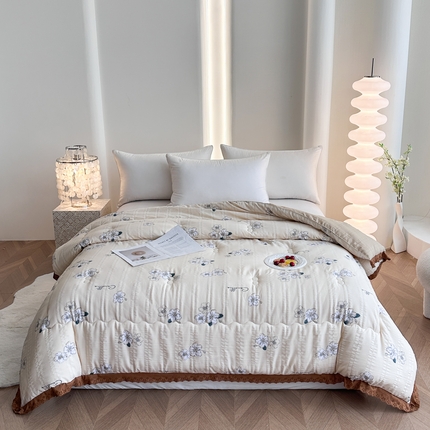 91家纺网 家纺一手货源 找家纺 （总）81号家纺 2024新款云织纱被子被芯冬被春秋被大豆被