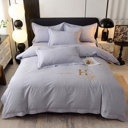 91家纺网 家纺一手货源 找家纺 （总）磨毛世家家纺 2025绣花四件套系列