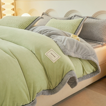 91家纺网 家纺一手货源 找家纺 （总）爱思凯家纺 2025新款千寻-新棉绒被套系列