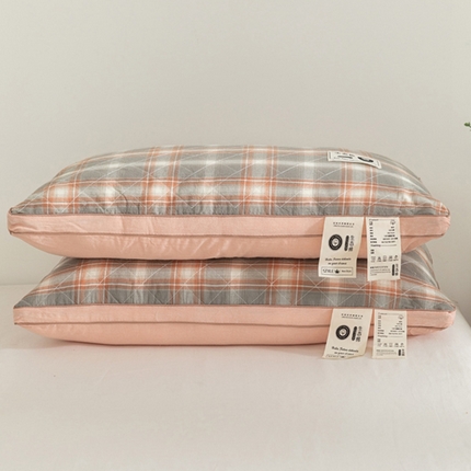 91家纺网 家纺一手货源 找家纺 （总）芯奇想 2024新款全棉色织绗绣枕芯枕头