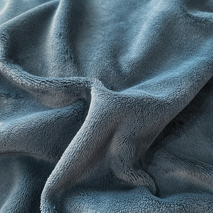 91家纺网 家纺一手货源 找家纺 苏木年华 2024新款无印良品风230克全消光牛奶绒大拼角压线刺绣四件套-塔莉 塔莉-深蓝