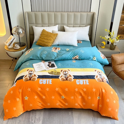 91家纺网 家纺一手货源 找家纺 （总）梧桐树 2025新款加厚磨毛单被套