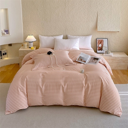 91家纺网 家纺一手货源 找家纺 （总）2024新款AB版.生态磨毛印花系列单被套