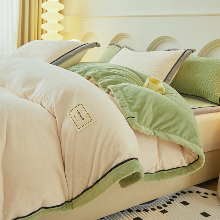 91家纺网 家纺一手货源 找家纺 （总）爱思凯家纺 2025新款千寻-新棉绒被套系列