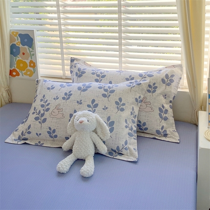 91家纺网 家纺一手货源 找家纺 （总）2024新款AB版.生态磨毛印花单枕套