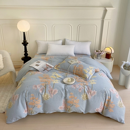 91家纺网 家纺一手货源 找家纺 （总）梧桐树 2025新款加厚磨毛单被套