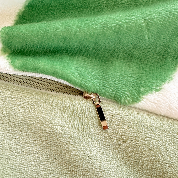 91家纺网 家纺一手货源 找家纺 全季家居 2024新款A类小清新印花牛奶绒高克重加厚保暖四件套 点点兔