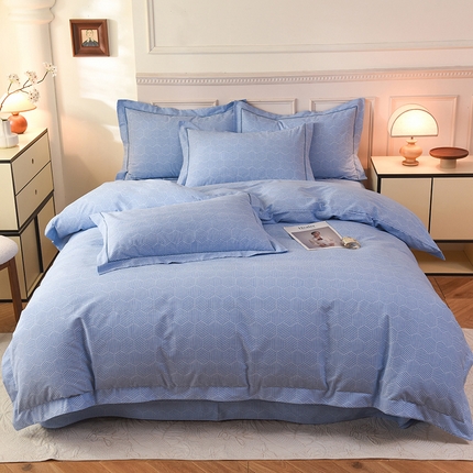 91家纺网 家纺一手货源 找家纺 （总）磨毛世家家纺 2025四件套纯色系列