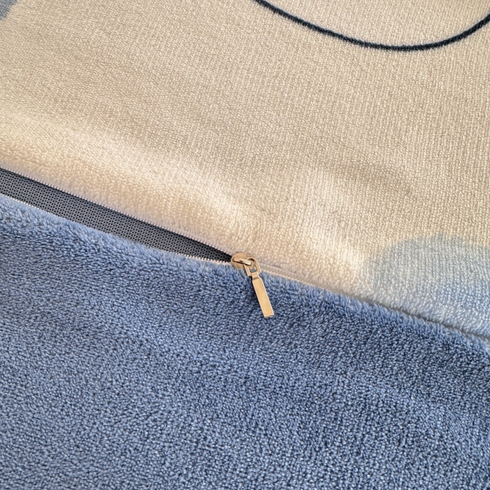 91家纺网 家纺一手货源 找家纺 全季家居 2024新款A类小清新印花牛奶绒高克重加厚保暖被套单件 爱心熊