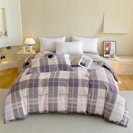 91家纺网 家纺一手货源 找家纺 （总）2024新款AB版.生态磨毛印花系列单被套