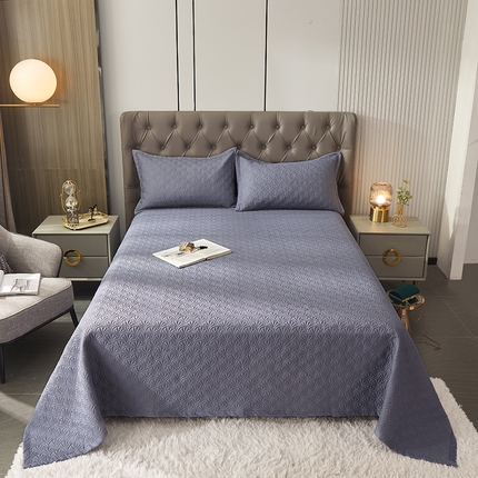 91家纺网 家纺一手货源 找家纺 （总）梦精灵家纺 2025新款60支全棉长绒棉绗缝夹棉床盖