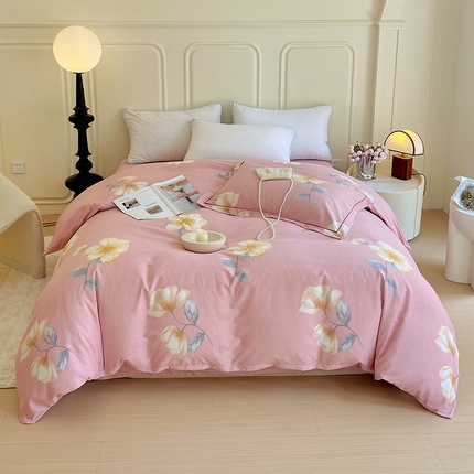 91家纺网 家纺一手货源 找家纺 （总）梧桐树 2025新款加厚磨毛单被套