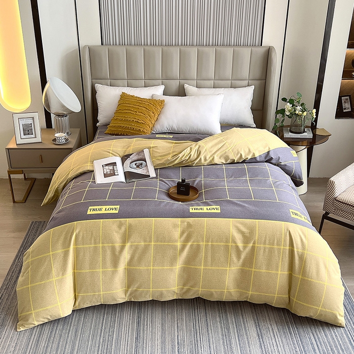 91家纺网 家纺一手货源 找家纺 梧桐树 2025新款加厚磨毛单被套 苏格拉