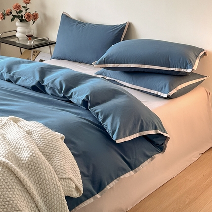 91家纺网 家纺一手货源 找家纺 （总）拼社 加厚全棉磨毛四件套不掉毛纯棉磨毛四件套床上用品-提供买家秀