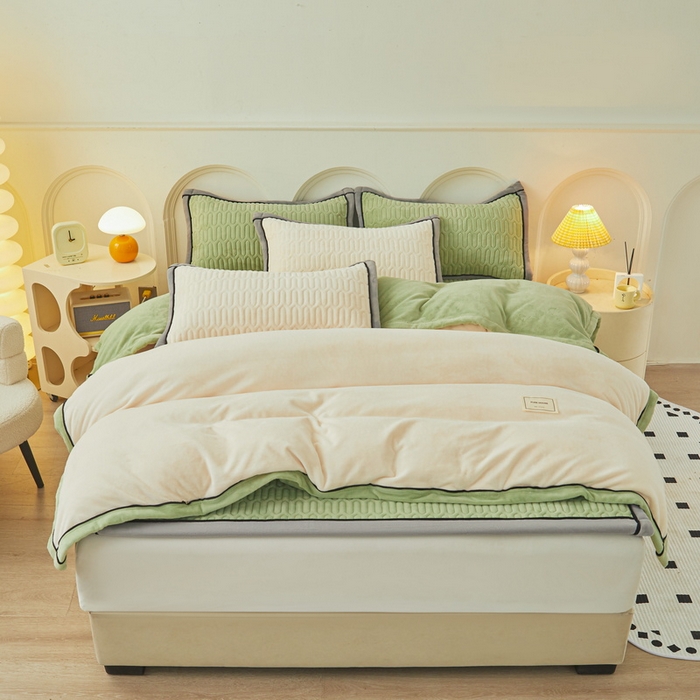 91家纺网 家纺一手货源 找家纺 （总）爱思凯家纺 2025新款千寻-新棉绒被套系列