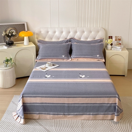 91家纺网 家纺一手货源 找家纺 （总）2024新款.亲肤舒适加厚磨毛印花系列单床单
