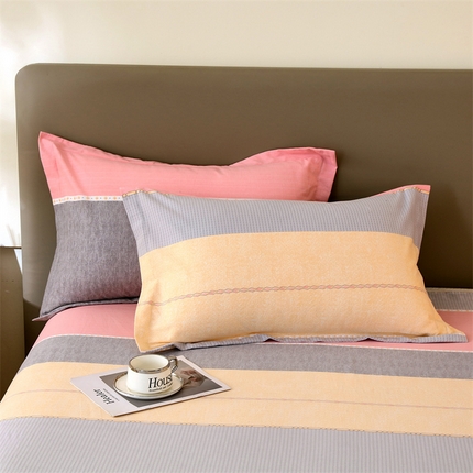 91家纺网 家纺一手货源 找家纺 （总）2024新款.亲肤舒适加厚磨毛印花系列单枕套