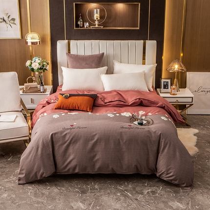 91家纺网 家纺一手货源 找家纺 （总）2024新款.亲肤舒适加厚磨毛印花系列单被套