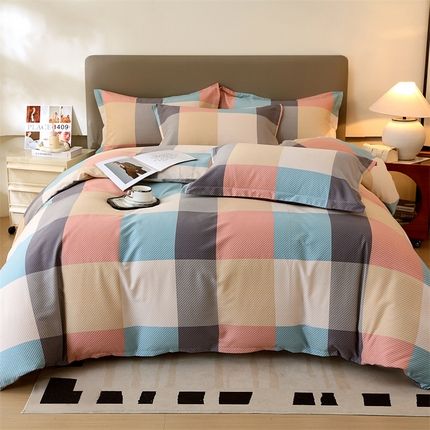 91家纺网 家纺一手货源 找家纺 （总）2024新款.亲肤舒适加厚磨毛印花系列四件套