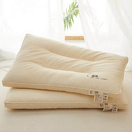 91家纺网 家纺一手货源 找家纺 （总）良品汇馆 2024【A类原棉分区定型护颈枕】日式无印A类原棉枕头良品全棉儿童枕成人枕芯学生宿舍助睡眠护颈