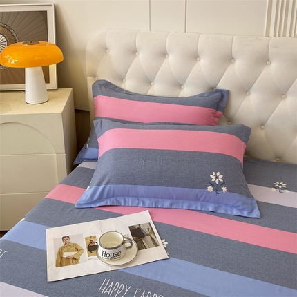 91家纺网 家纺一手货源 找家纺 （总）2024新款.亲肤舒适加厚磨毛印花系列单枕套