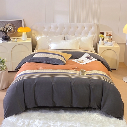 91家纺网 家纺一手货源 找家纺 （总）2024新款.亲肤舒适加厚磨毛印花系列单被套