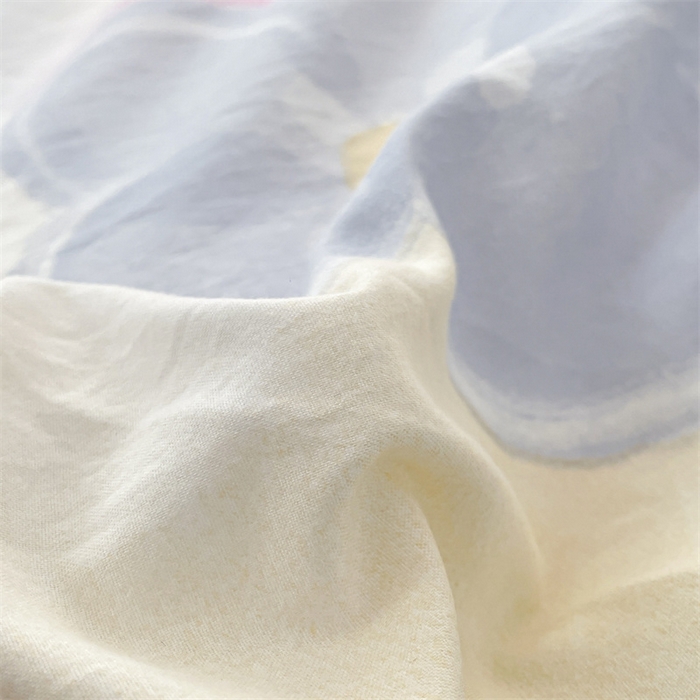 91家纺网 家纺一手货源 找家纺 盛秋家纺 2025新款卡通单被套雅朵+粉爱心