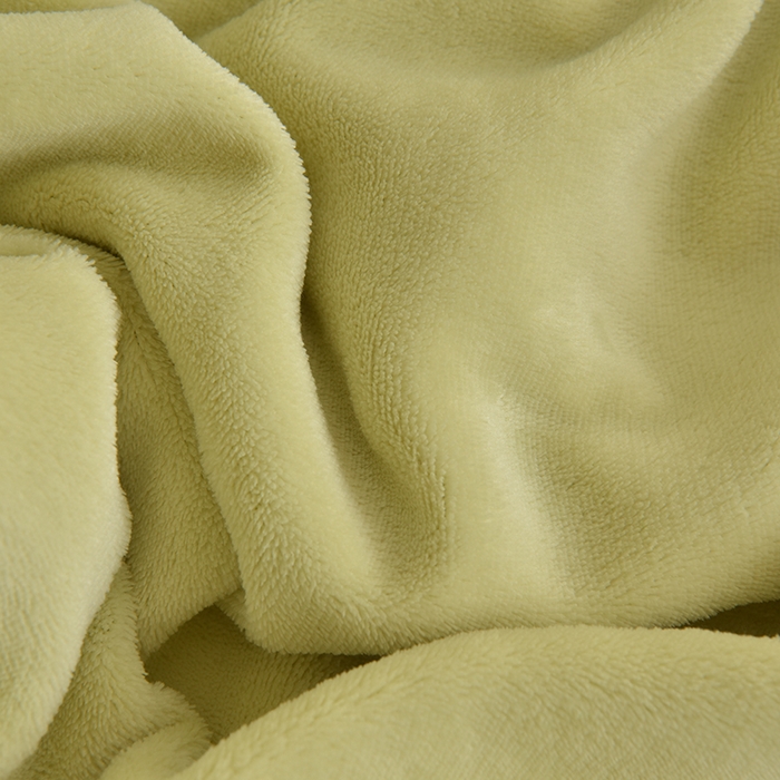 91家纺网 家纺一手货源 找家纺 简爱家纺 2025新款轻奢欧式加厚高克重牛奶绒四件套 嫩芽绿