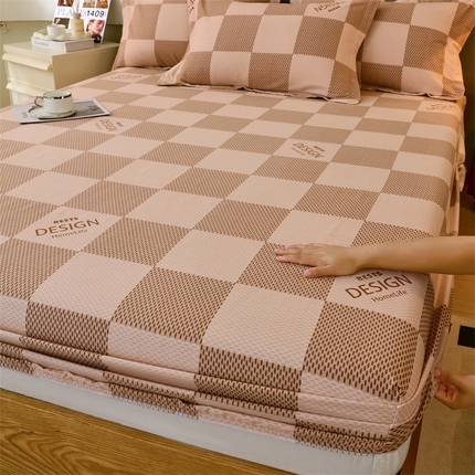 91家纺网 家纺一手货源 找家纺 （总）2024新款.亲肤舒适加厚磨毛印花系列单床笠