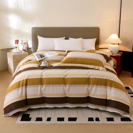 91家纺网 家纺一手货源 找家纺 （总）2024新款.亲肤舒适加厚磨毛印花系列单被套