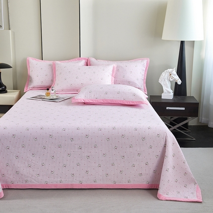 91家纺网 家纺一手货源 找家纺 莎果家纺 2025秋冬一面天丝一面绒高温砂洗床盖三件套 晚安小象