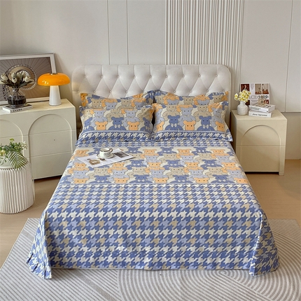 91家纺网 家纺一手货源 找家纺 （总）2024新款.亲肤舒适加厚磨毛印花系列单床单