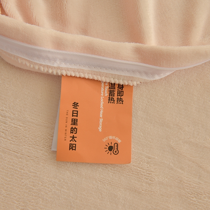 91家纺网 家纺一手货源 找家纺 简爱家纺 2025新款轻奢欧式加厚高克重牛奶绒四件套 奶杏色