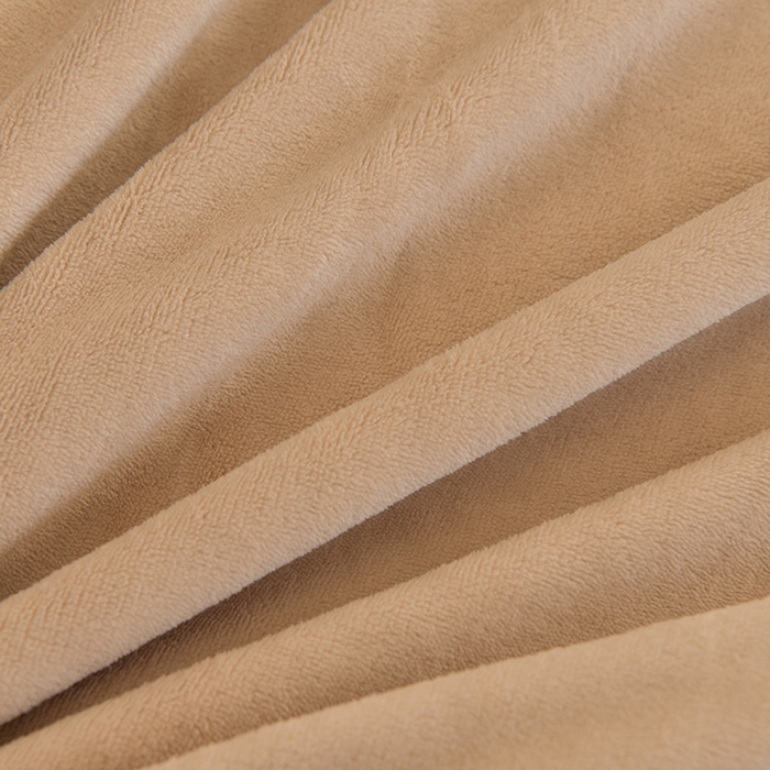 91家纺网 家纺一手货源 找家纺 简爱家纺 2025新款轻奢欧式加厚高克重牛奶绒四件套 淡奶咖