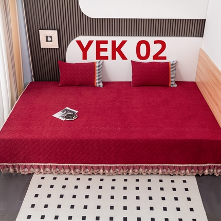 91家纺网 家纺一手货源 找家纺 （总）手艺人家纺 2025新款婴儿绒绗缝炕盖榻榻米炕垫-YEK系列