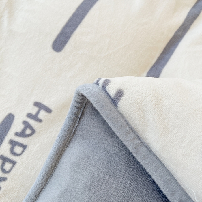 91家纺网 家纺一手货源 找家纺 2024秋冬A类牛奶绒加厚夹棉床笠+牛奶绒被套四件套午后时光