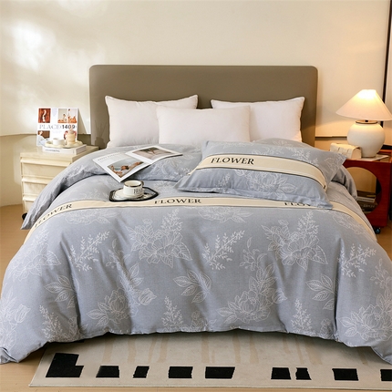 91家纺网 家纺一手货源 找家纺 （总）2024新款.亲肤舒适加厚磨毛印花系列单被套