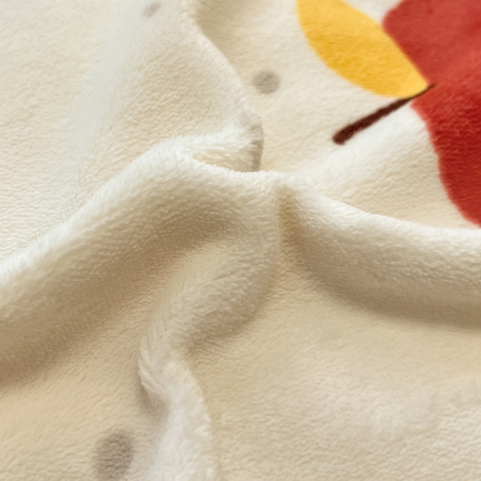 91家纺网 家纺一手货源 找家纺 慕尚家纺 2025新款3.5kg高克重田园花卉类牛奶绒四件套 苹果小熊