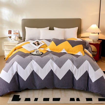 91家纺网 家纺一手货源 找家纺 （总）2024新款.亲肤舒适加厚磨毛印花系列单被套