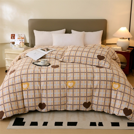 91家纺网 家纺一手货源 找家纺 （总）2024新款.亲肤舒适加厚磨毛印花系列单被套
