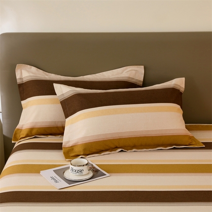 91家纺网 家纺一手货源 找家纺 （总）2024新款.亲肤舒适加厚磨毛印花系列单枕套