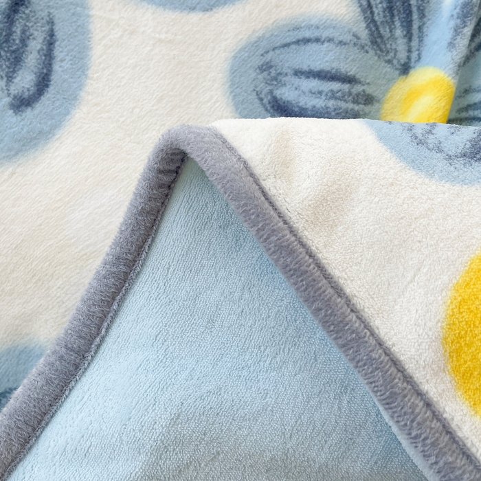 91家纺网 家纺一手货源 找家纺 2024秋冬A类牛奶绒加厚夹棉床笠+牛奶绒被套四件套向阳花